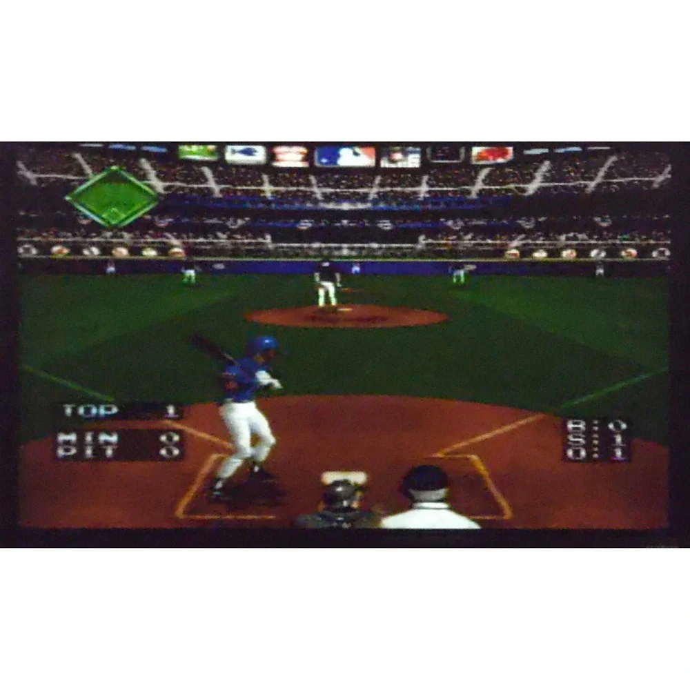 Ken Griffey Jr.'s Winning Run - SNES Super Nintendo - Authentic Stamp - Tested